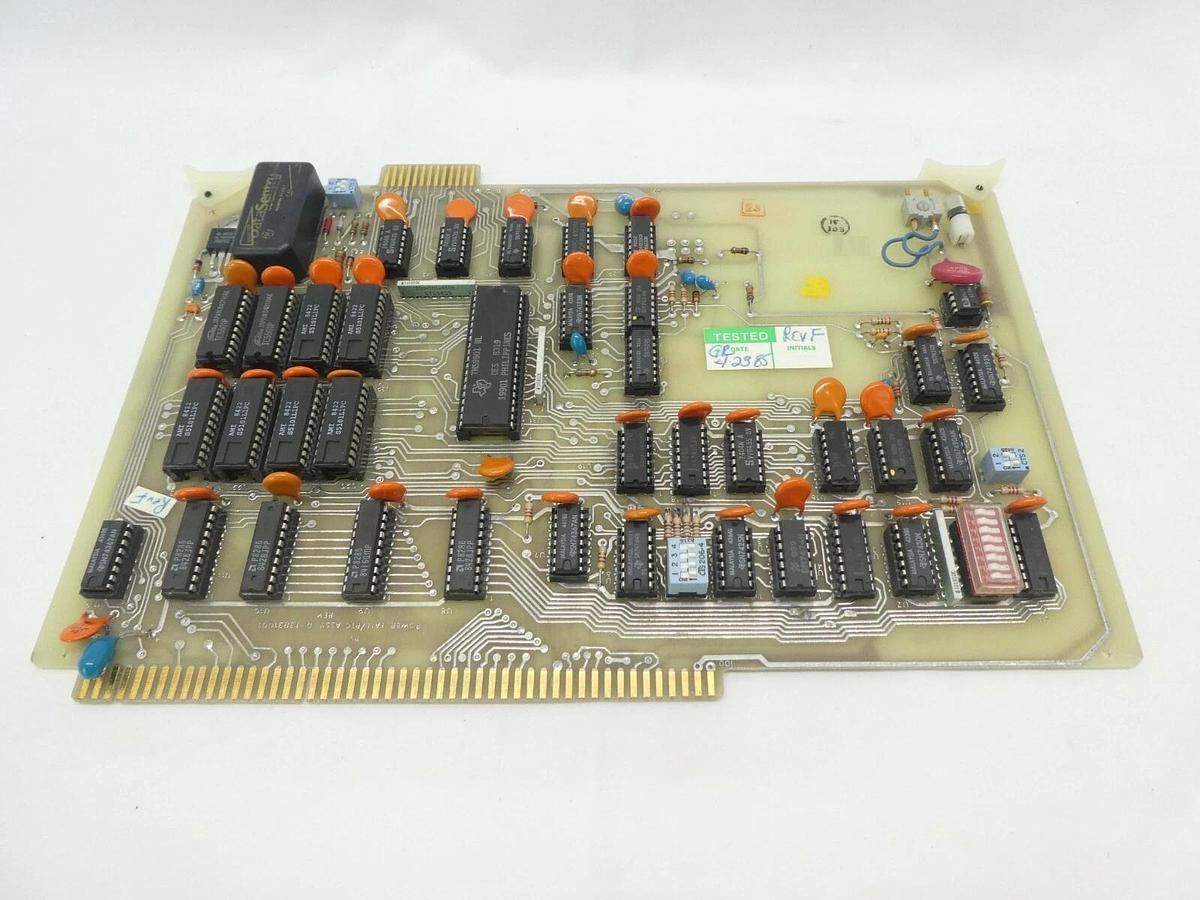Used Varian Semiconductor VSEA D-F3831001 Power Fail/RTC PCB Card Rev. F Working
