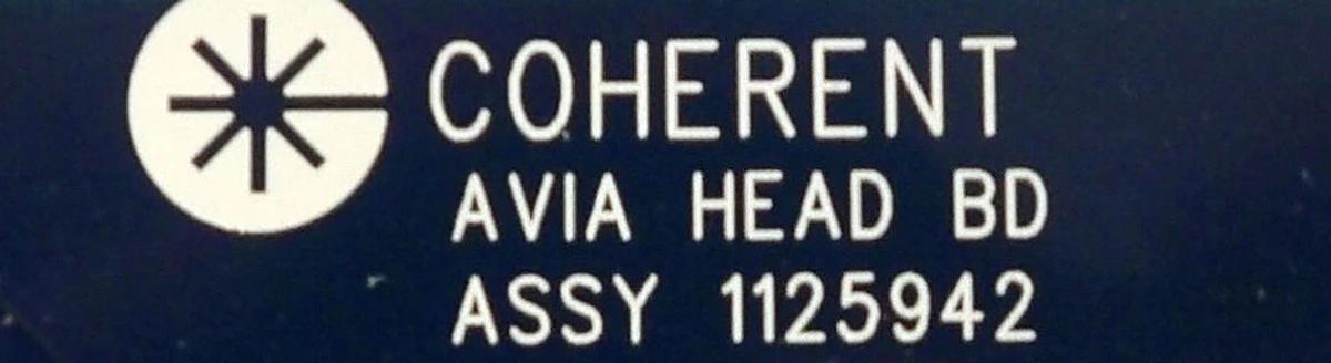Used Coherent 1125942 AVIA Head PCB Board Assembly Working Surplus