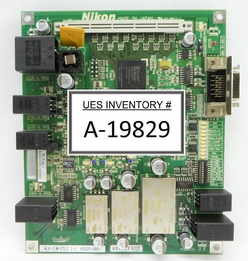 Used Nikon 4S025-080 Control PCB ALG-ILM-CTL2.1-1 Nikon NSR Series Working Surplus
