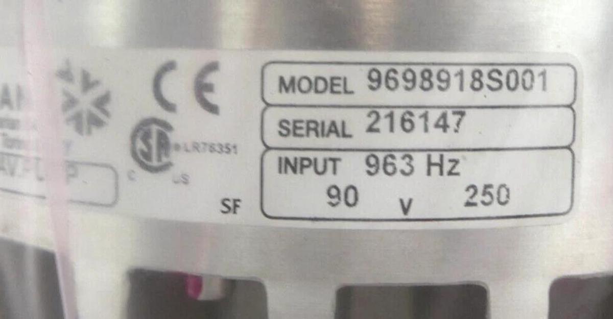 Used TV-301 Navigator Varian 9698918S001 Turbomolecular Pump Turbo Tested Working