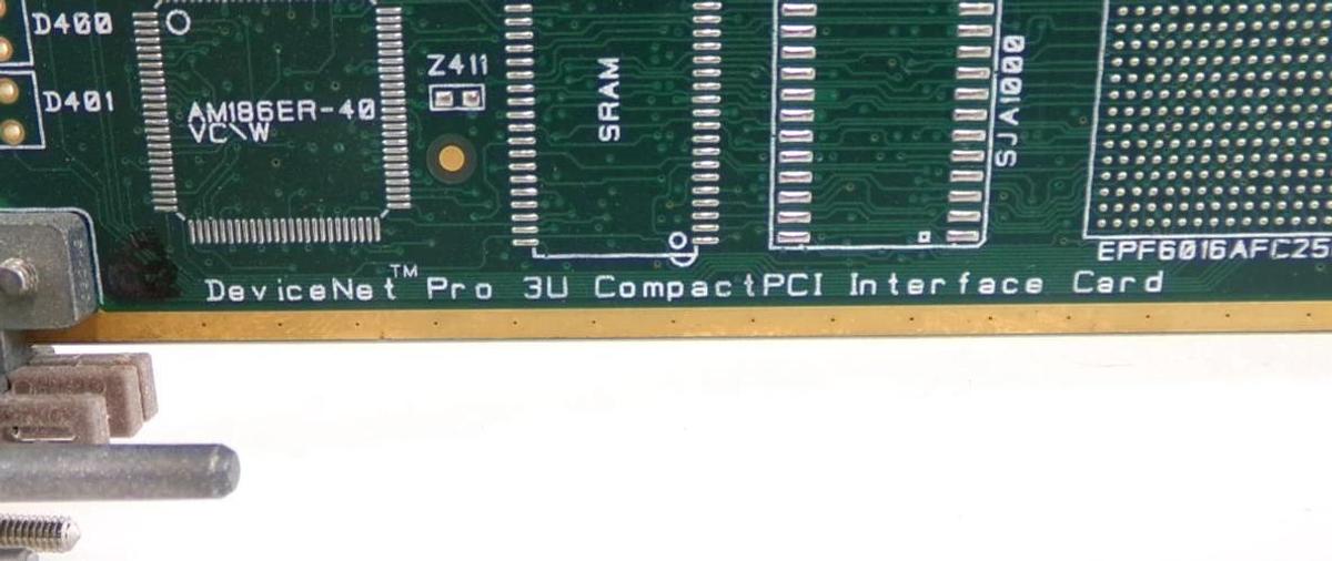 Used SST Woodhead DNP-CPCI-3U-4 DeviceNet Scanner PCB Card AMAT 0190-16926 Working