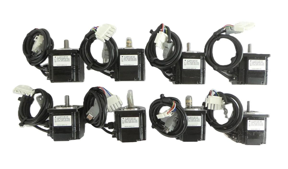 Yaskawa SGMPH-01AAE-YA34 Servo Motor Reseller Lot of 8 New Surplus