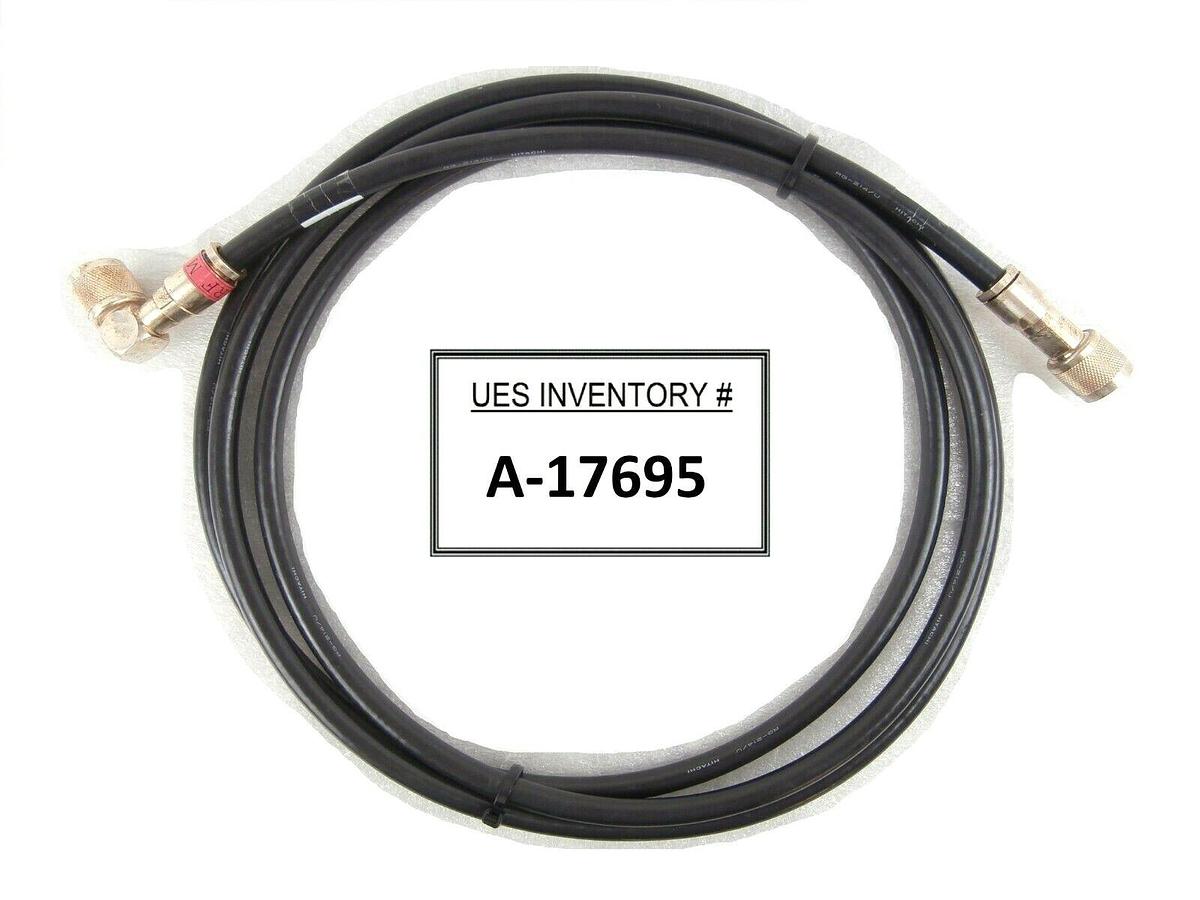 Used TEL Tokyo Electron 3S86-051844-11 RF Cable 10 Foot Trias Working Spare