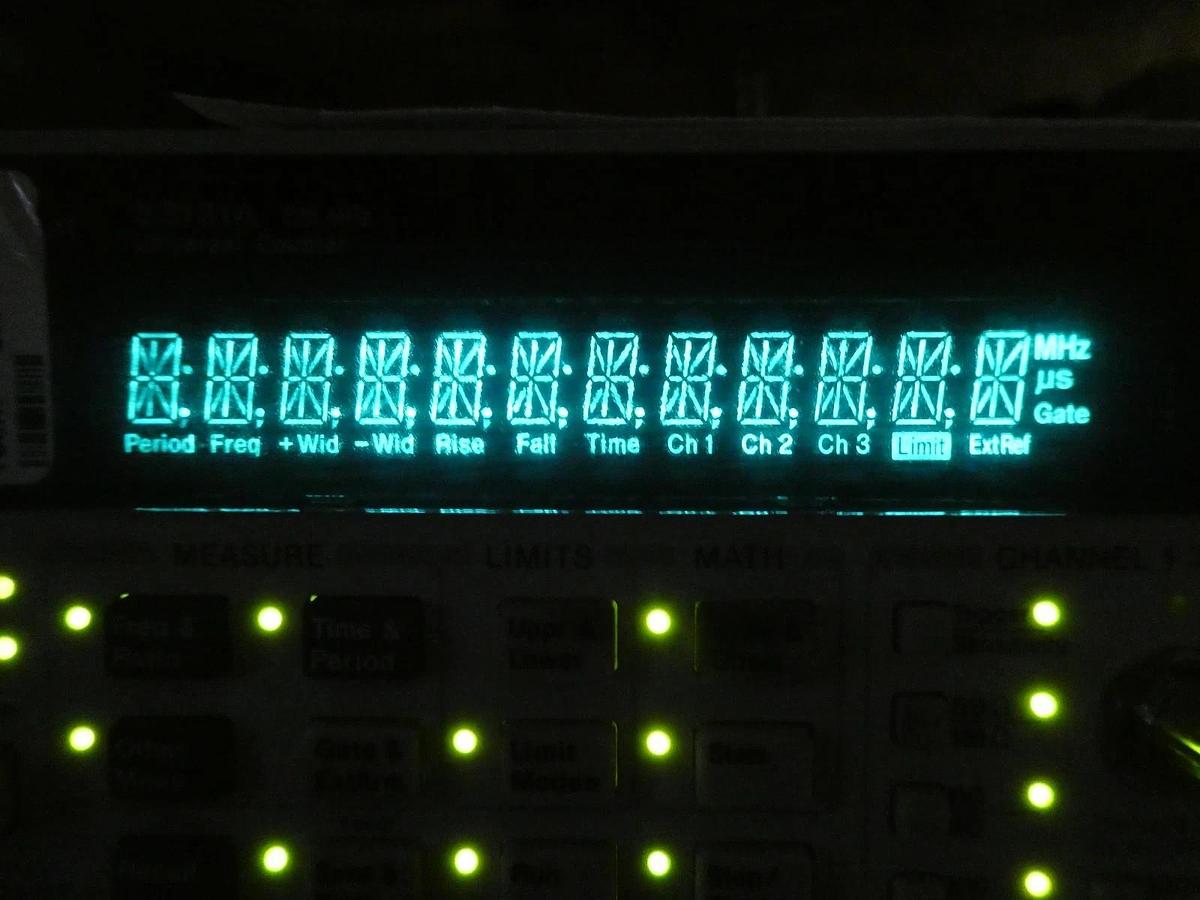 Used Agilent Technologies 53131A 225 MHz Universal Frequency Counter Spare Surplus