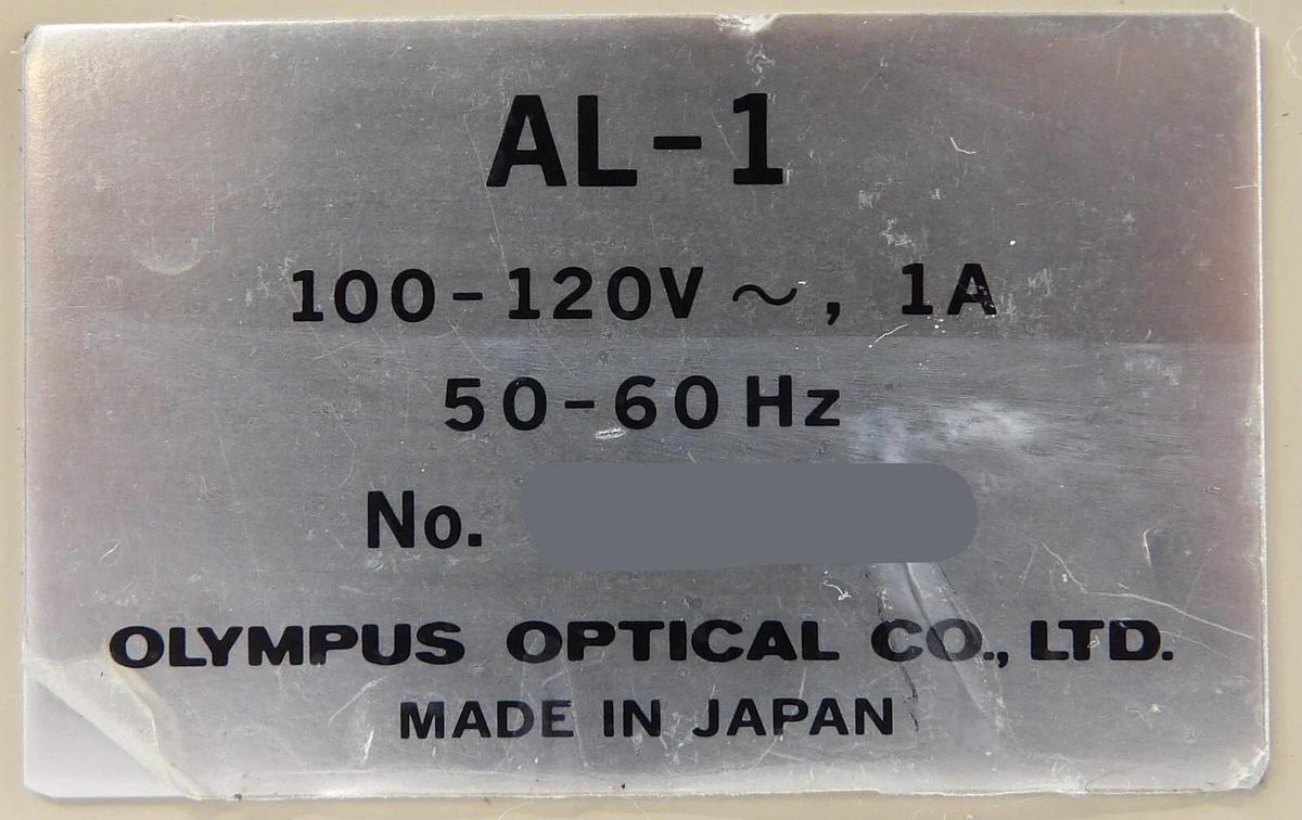 Used Olympus AL Series Microscope Illuminator Control AL-1 AL-1BL Lot of 2 Untested