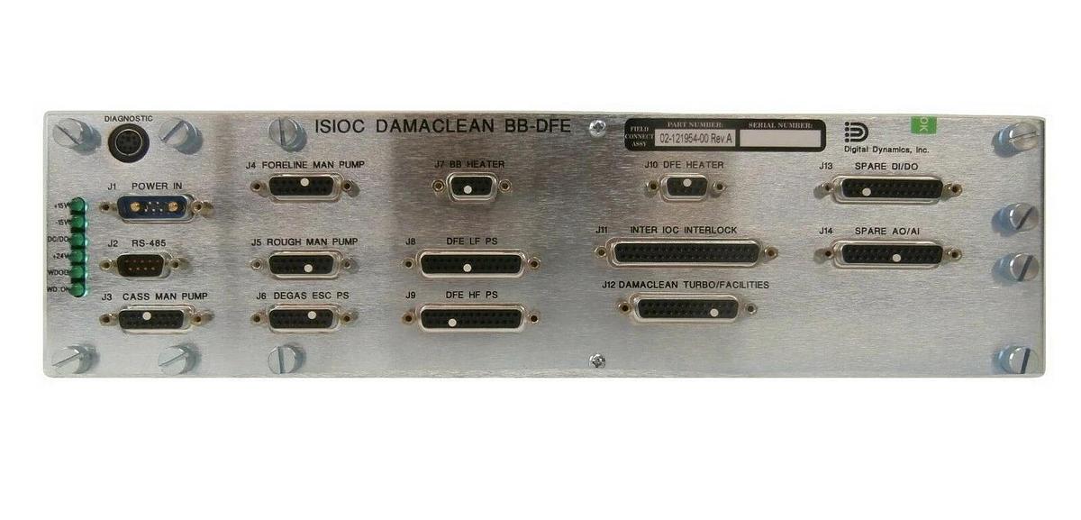 Refurbished Digital Dynamics 02-121954-00 DAMACLEAN BB-DFE Novellus 02-120201-00 Refurbished