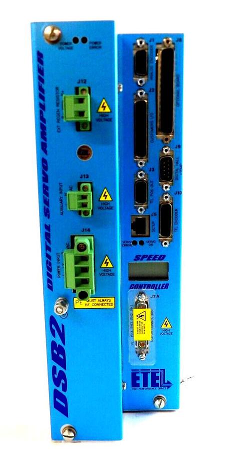 Used ETEL DSB2S234-111E-000H Digital Servo Amplifier DSB2 1020E-031-24B New Surplus