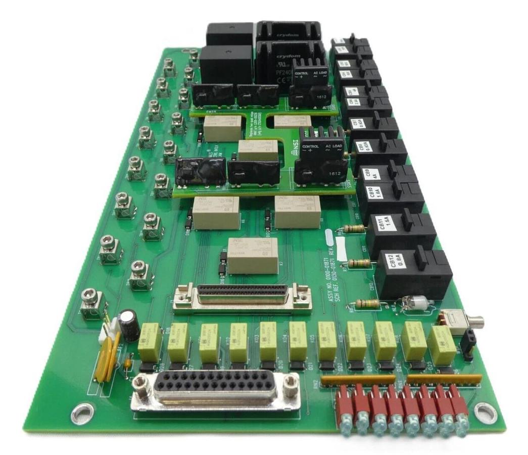Used AMAT 0100-01871 8 Loop Temperature Control Interlock PCB 300mm Working Surplus