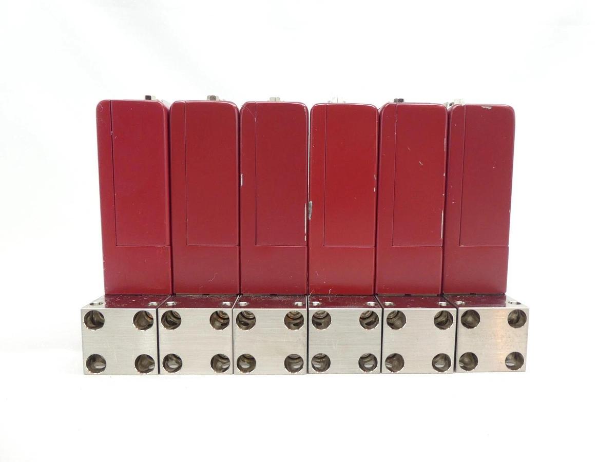 Used STEC SEC-7330M Mass Flow Controller MFC 500 SCCM Ar Reseller Lot of 6 Working