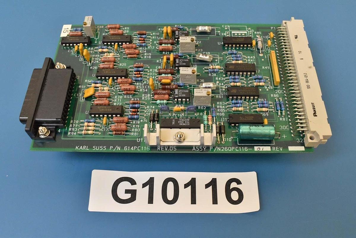 Used Karl Suss 614PC116 PCB Assembly