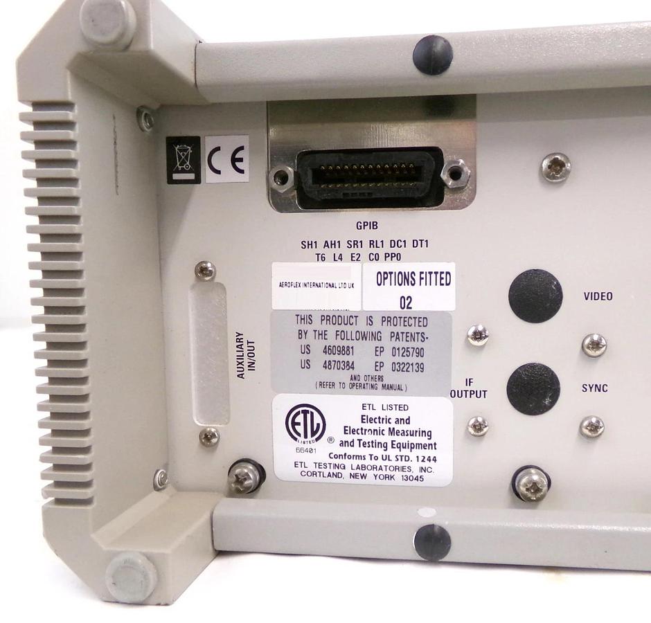 Used IFR 2040 10khz-1.35Ghz Low Noise Signal Generator 9.15 with Option 2 Surplus