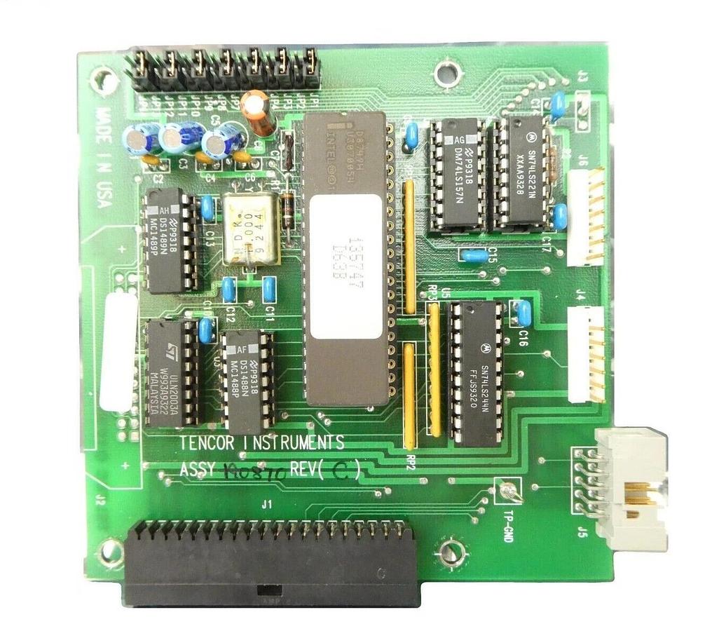 Used Tencor Instruments 190870 Processor Board 135747 PCB 01303 P-2H Working Surplus