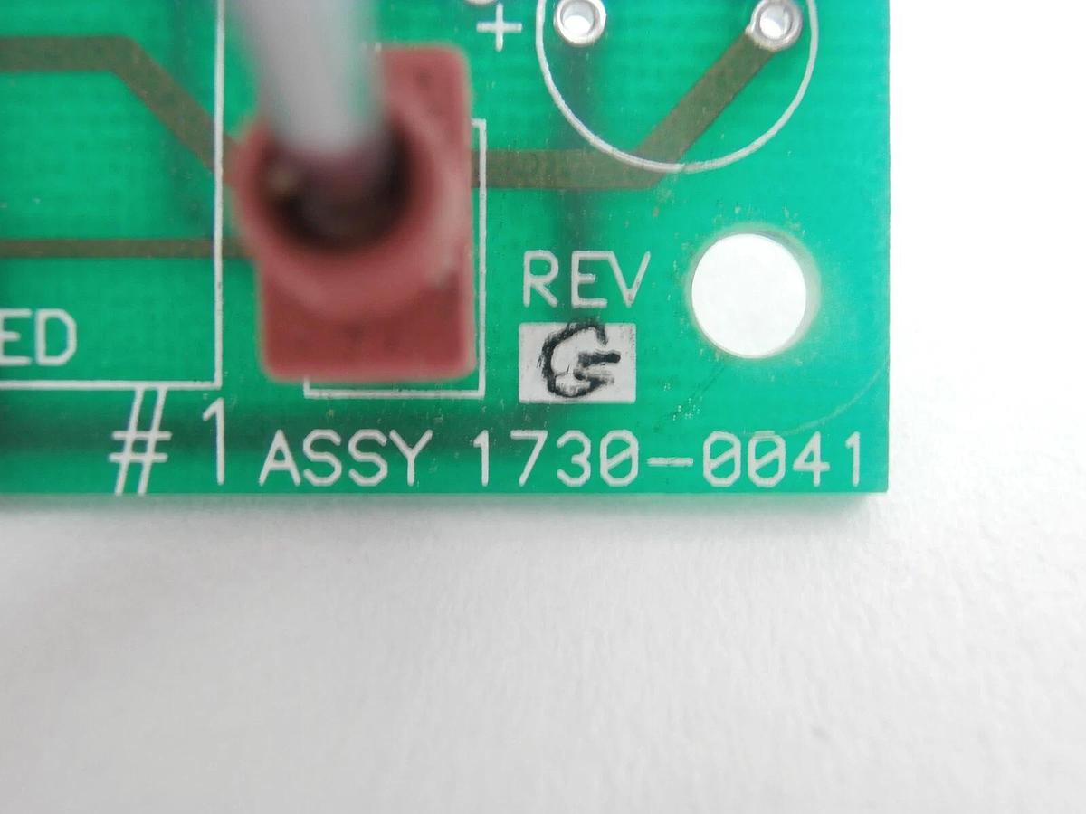 Used Schumacher 1730-0041 Pneumatic Solenoid Board PCB 1731-0041 Working Surplus
