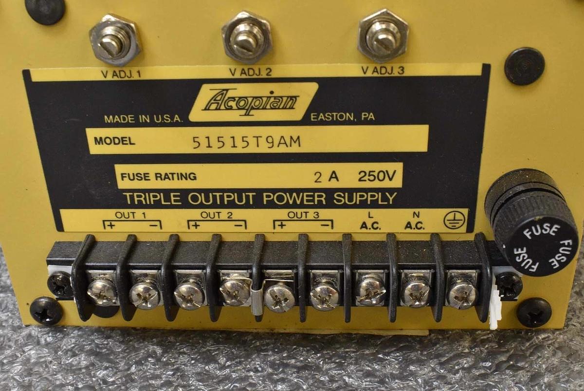 Used Acopian 51515T9AM Power Supply