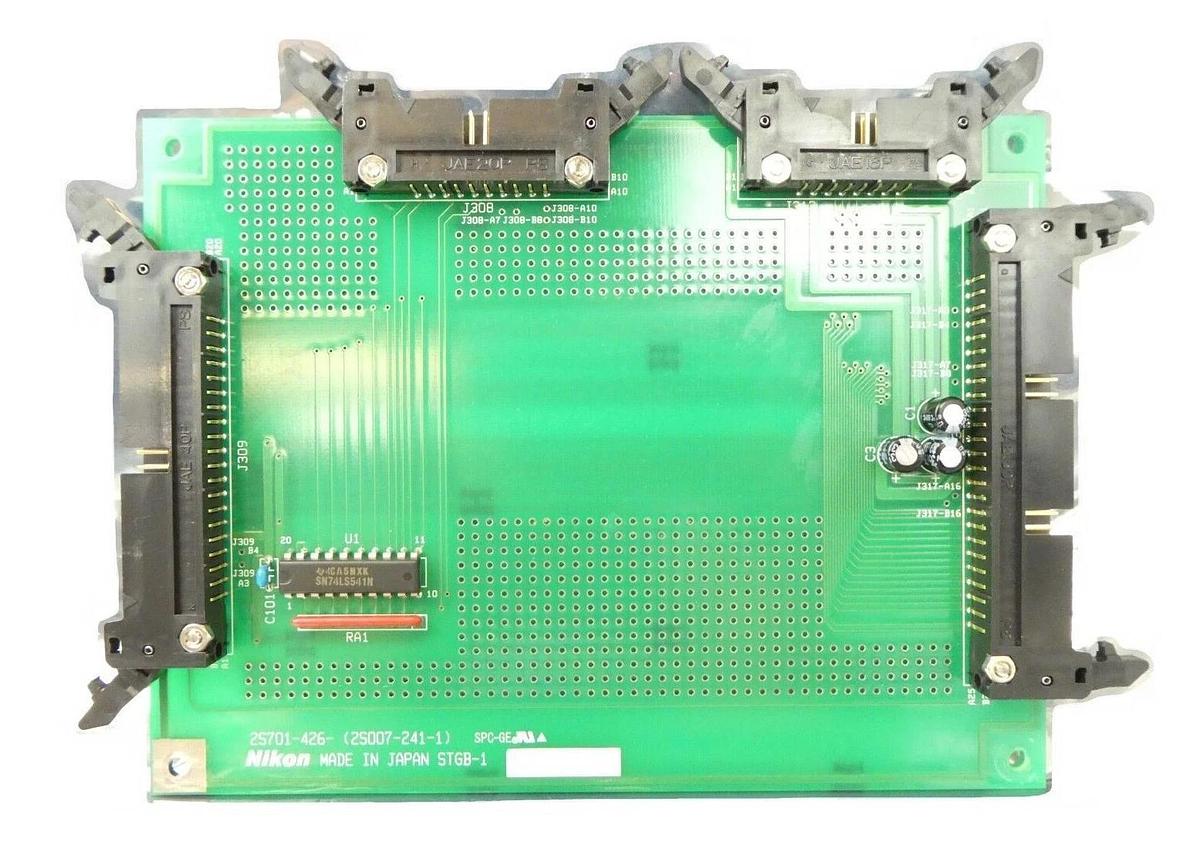 Used Nikon 2S701-426 Interface Connector PCB STGB-1 2S007-241-1 NRM-3100 Working
