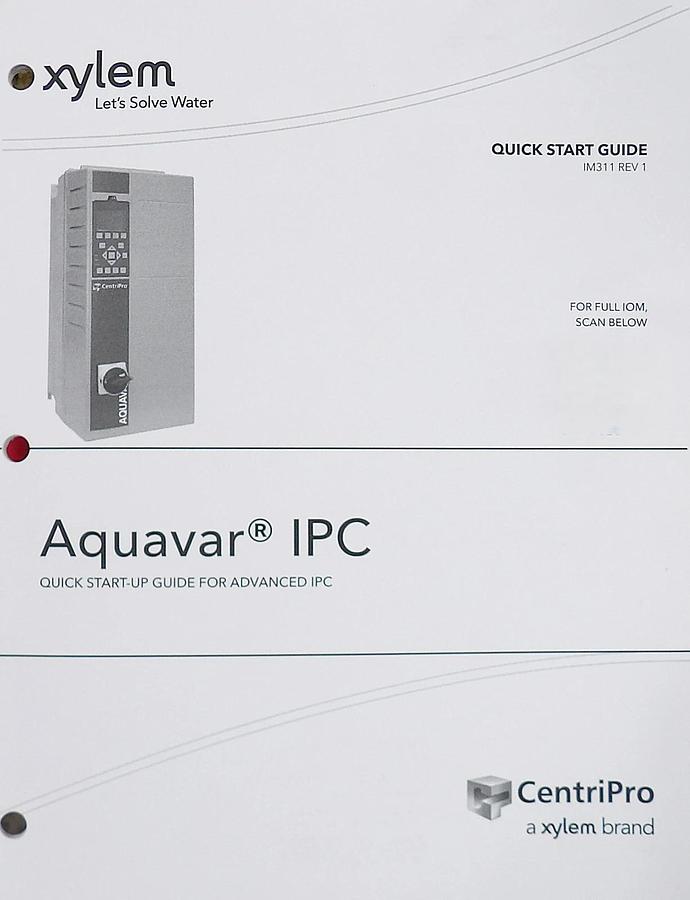 Goulds 136F2693 Aquavar IPC Controller and 5HP e-MH Booster Pump Set Xylem New