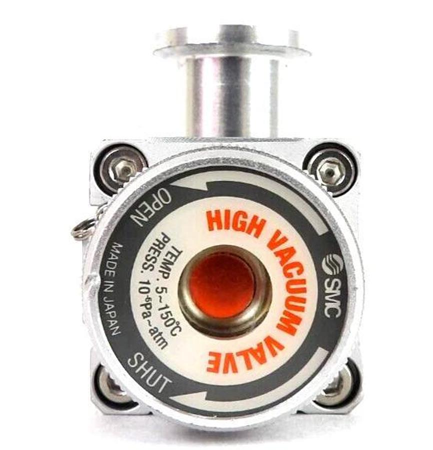 Used SMC XLH-16 Manual High Vacuum Angle Valve Reseller Lot of 7 Working Surplus