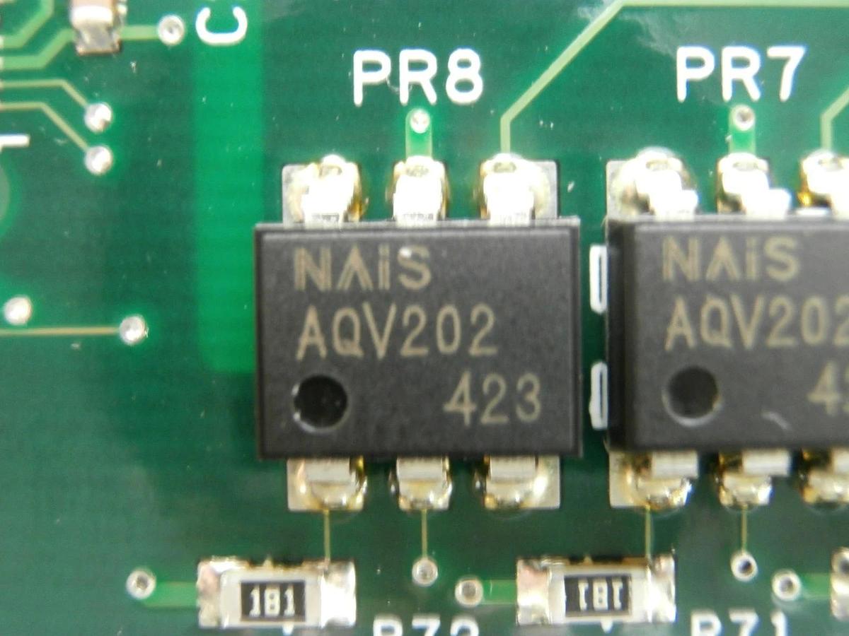 Used Hitachi DIO-01N Digital I/O Board PCB Card M-712E Shallow Trench Etcher Working
