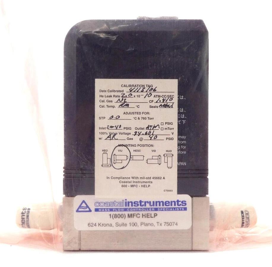 Refurbished Aera FC-D980C Mass Flow Controller MFC 200 SCCM Ar OEM Refurbished