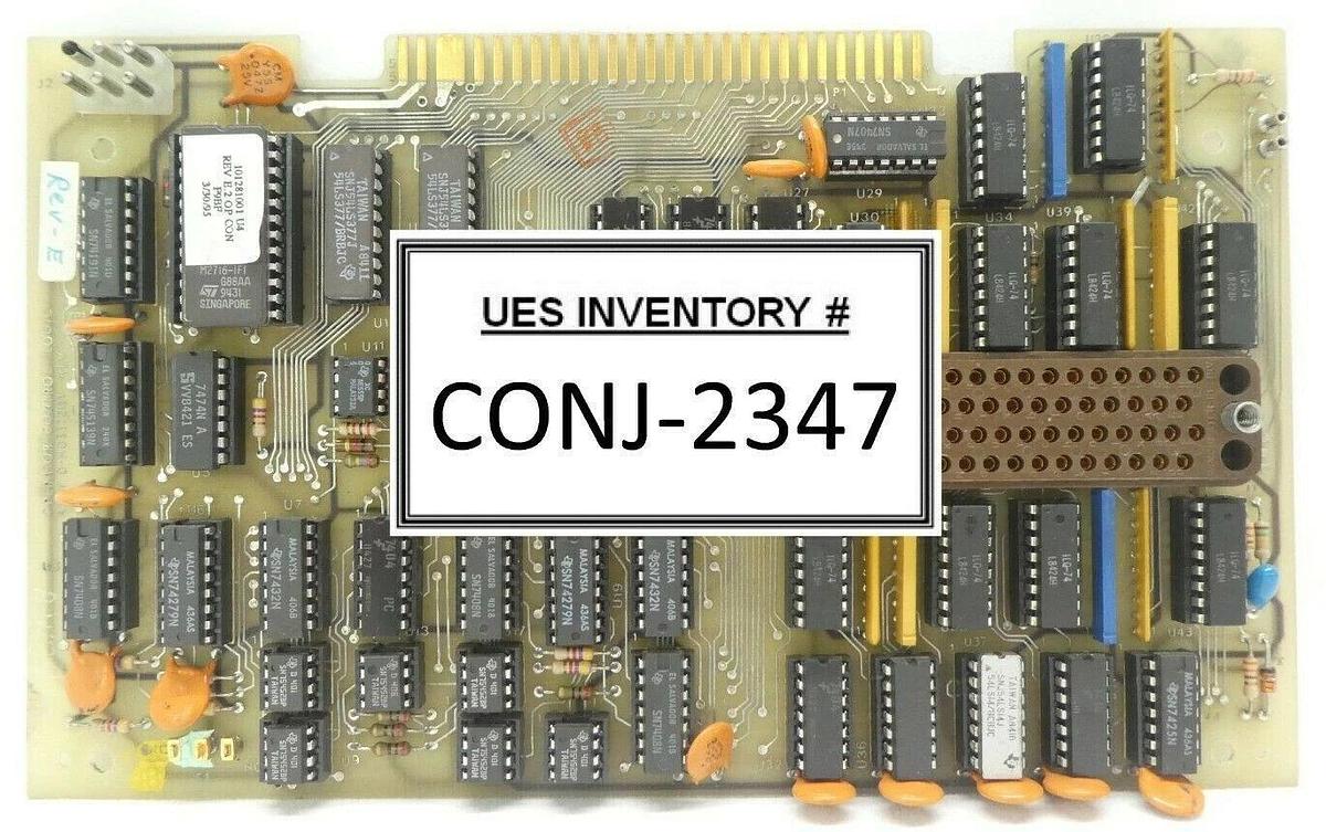 Used Varian Semiconductor VSEA D-H0337001 Operator Control Logic PCB Rev. E Working