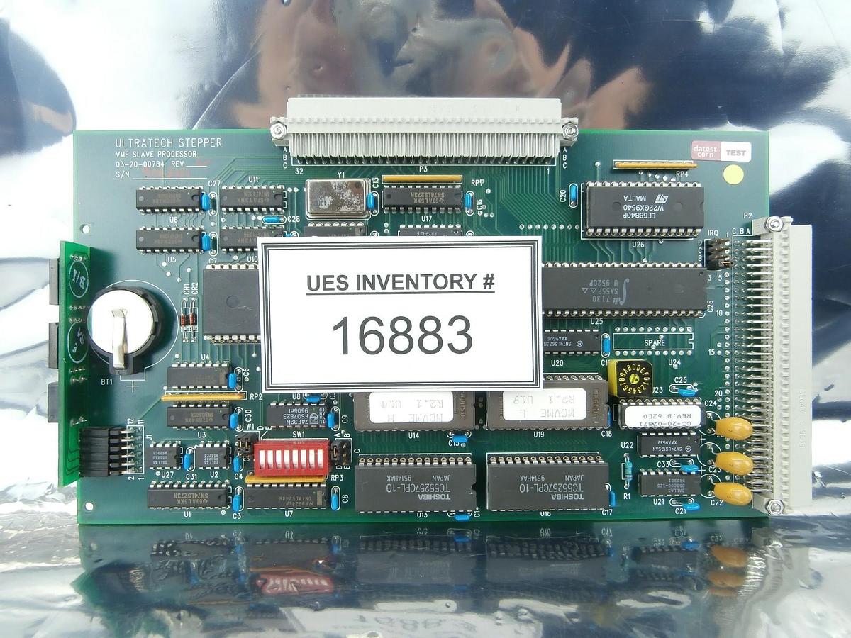 Used Ultratech Stepper 03-20-00784 VME Slave Processor Board PCB MCVME Titan Used
