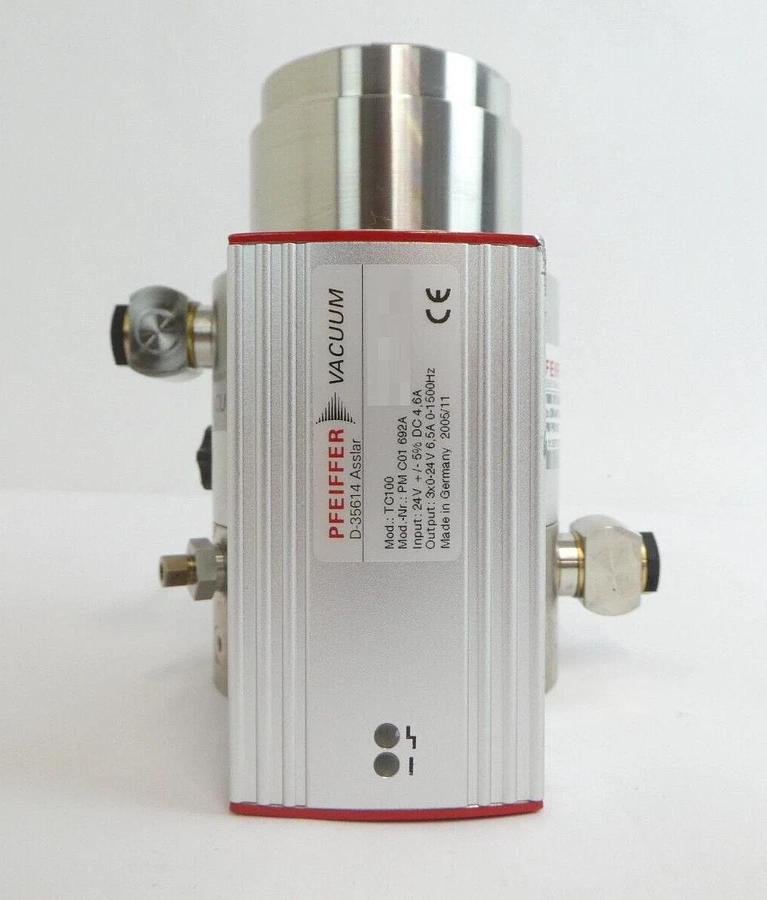 Used TMU 071-003 Y P Pfeiffer PM P03 142 Turbomolecular Pump w/TC100 Turbo Working
