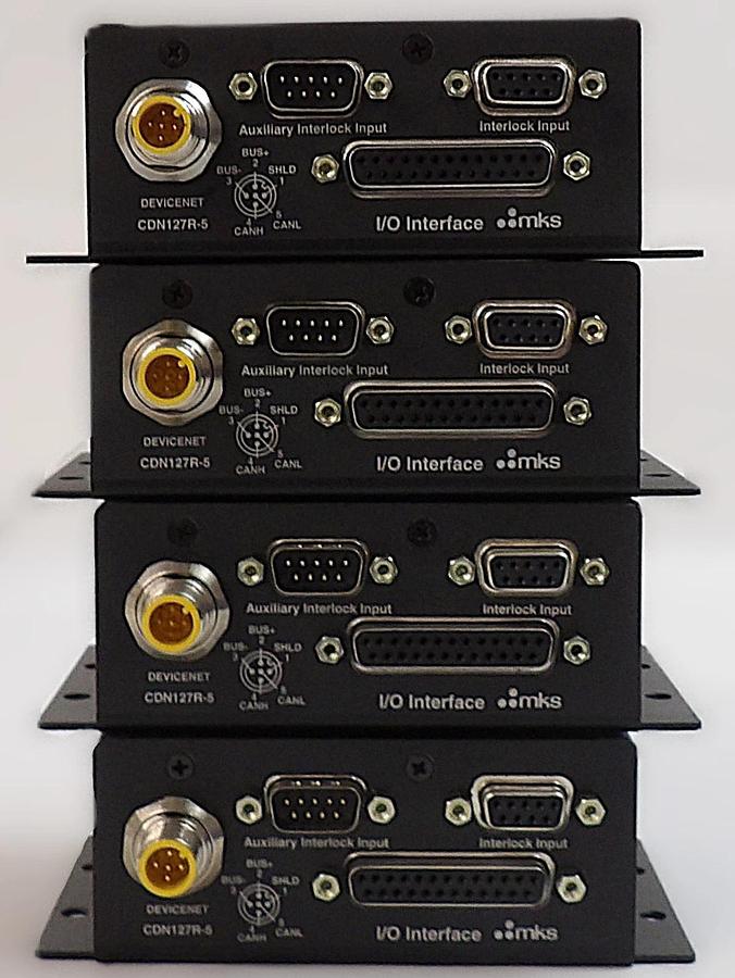 Used MKS Instruments CDN127R-5 DeviceNet Peripheral Adaptor Lot of 4 Working