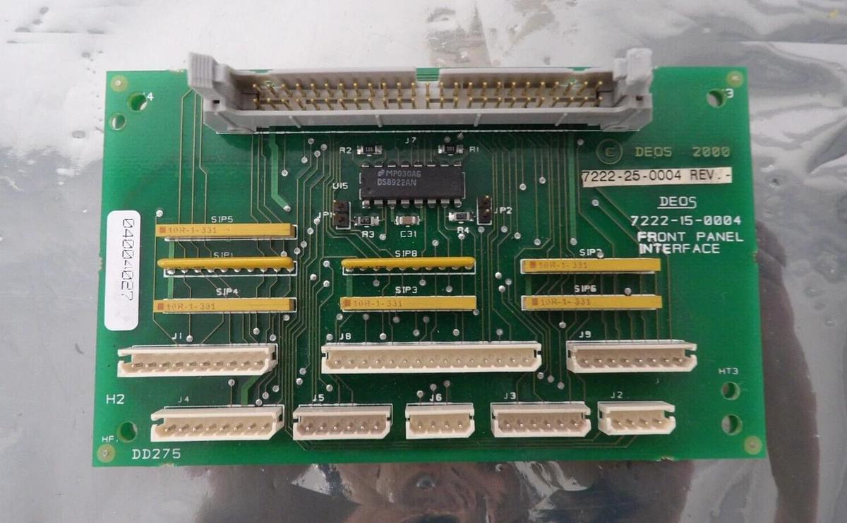 Used Coherent 7222-25-0003 Micro Controller PCB Set of 2 DEOS D1000 Working