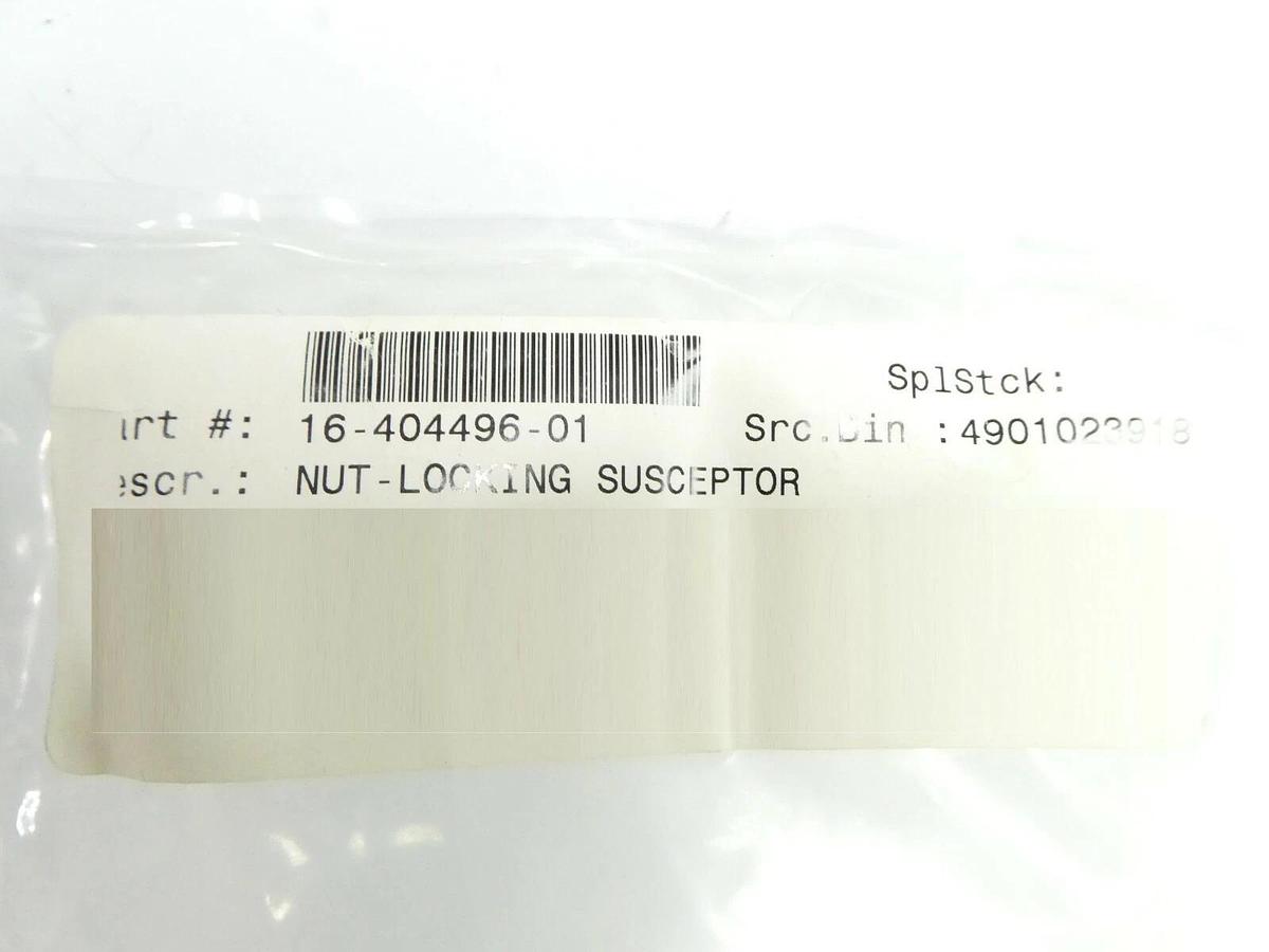 ASM 16-404496-01 Susceptor Locking Nut Lot of 3 New Surplus