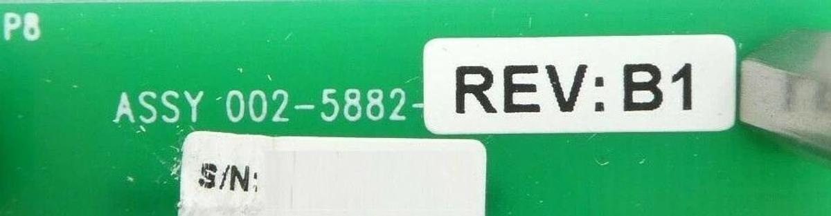 Used Brooks 002-5882-03 Interconnect Sensor PCB Rev. B1 Novellus 27-123555-00 Working