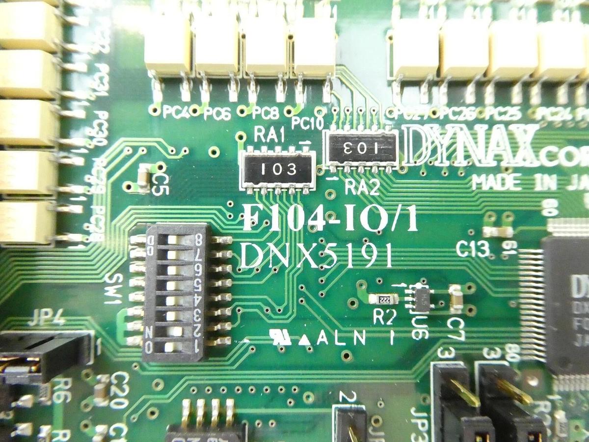 Used Dynax DNX5171 Processor Assembly PCB F104-CPU F104-CPU DNX5191 Lot of 3 Working
