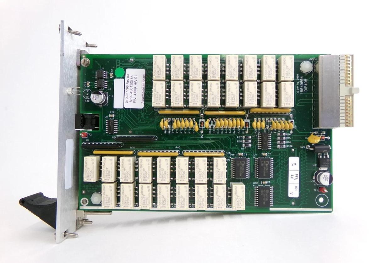 Used MKS Instruments AS01500-58 Interlock Module PCB CDN497 AMAT 0190-37798 Working