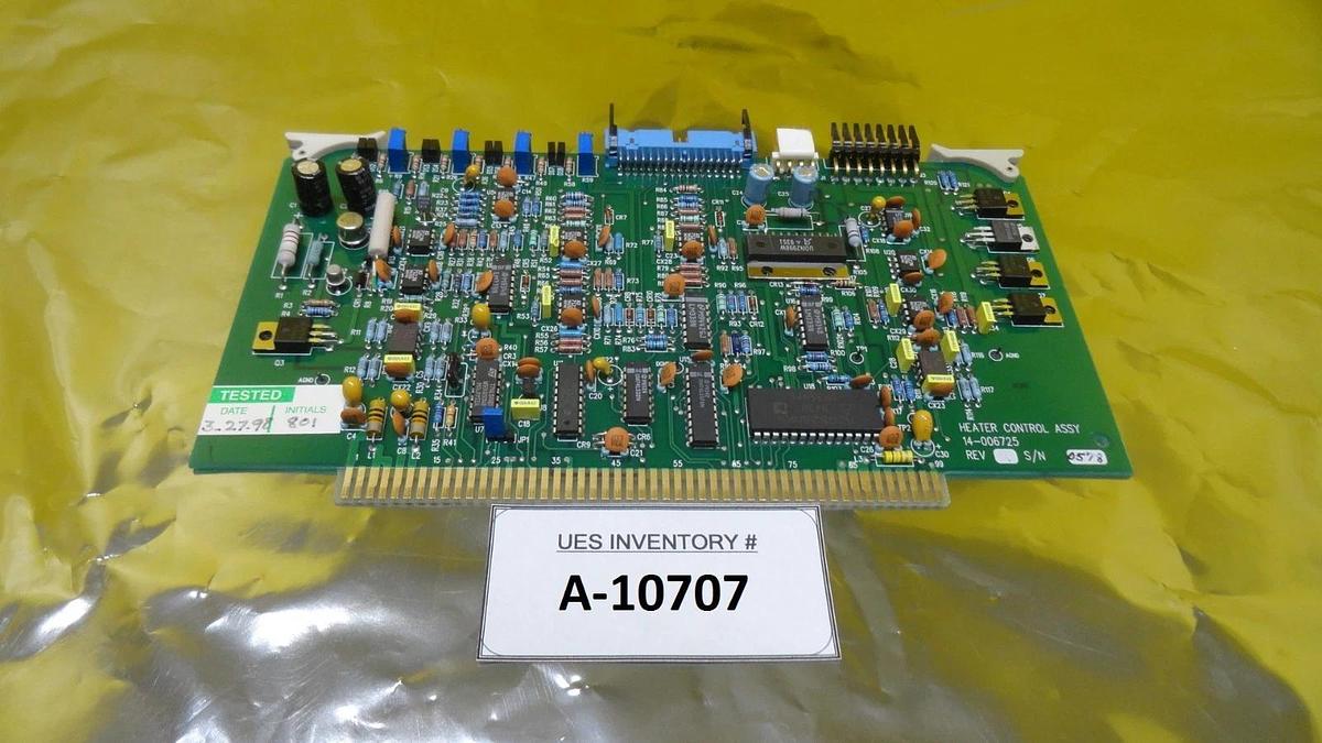 Used Therma-Wave 14-006725 Heater Control Assembly PCB card Rev. G Used Working