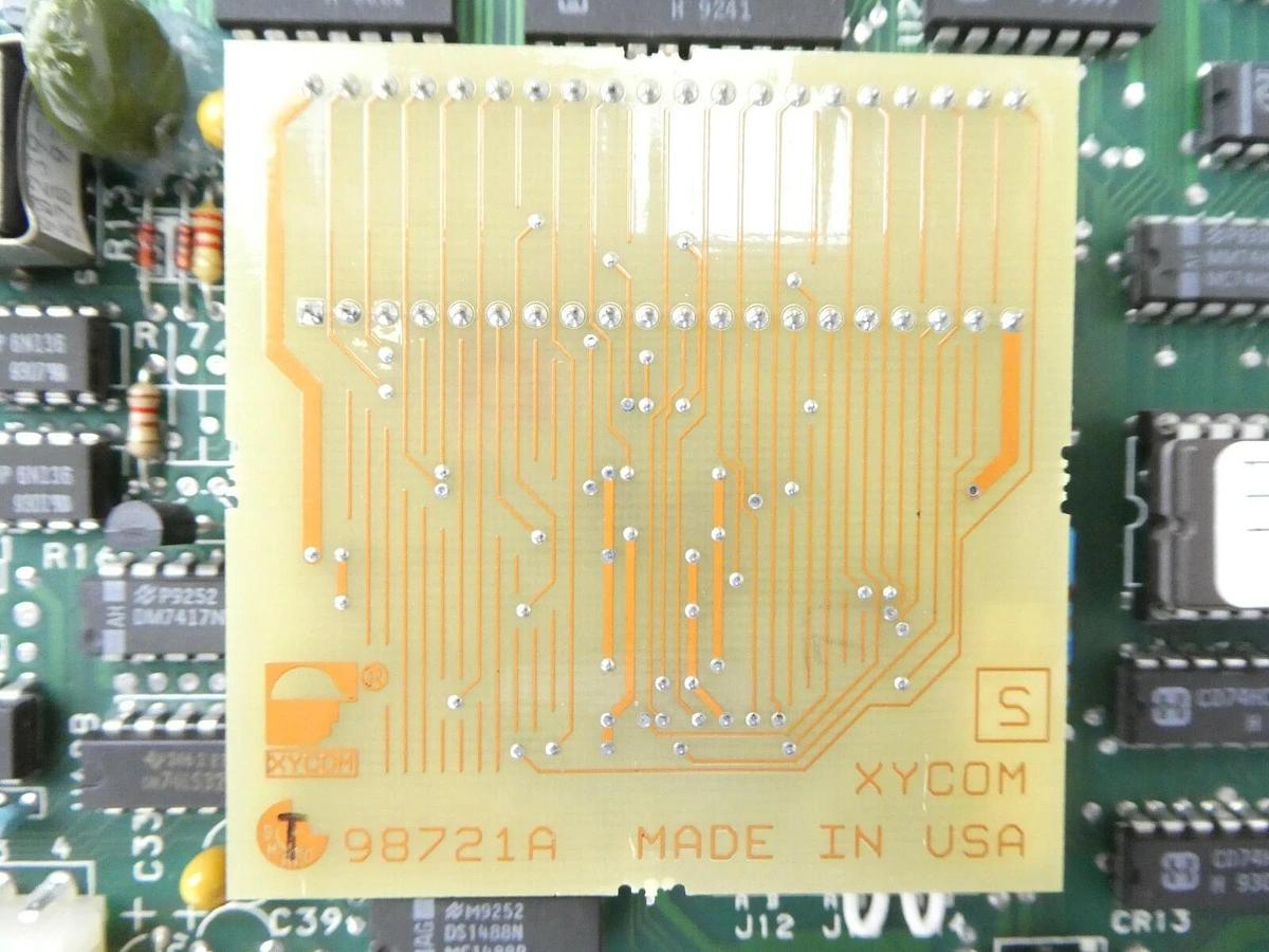 Used Lam Research 605-016005-001 CRT Video Bottom Board PCB 91196-005 Rev. C Working
