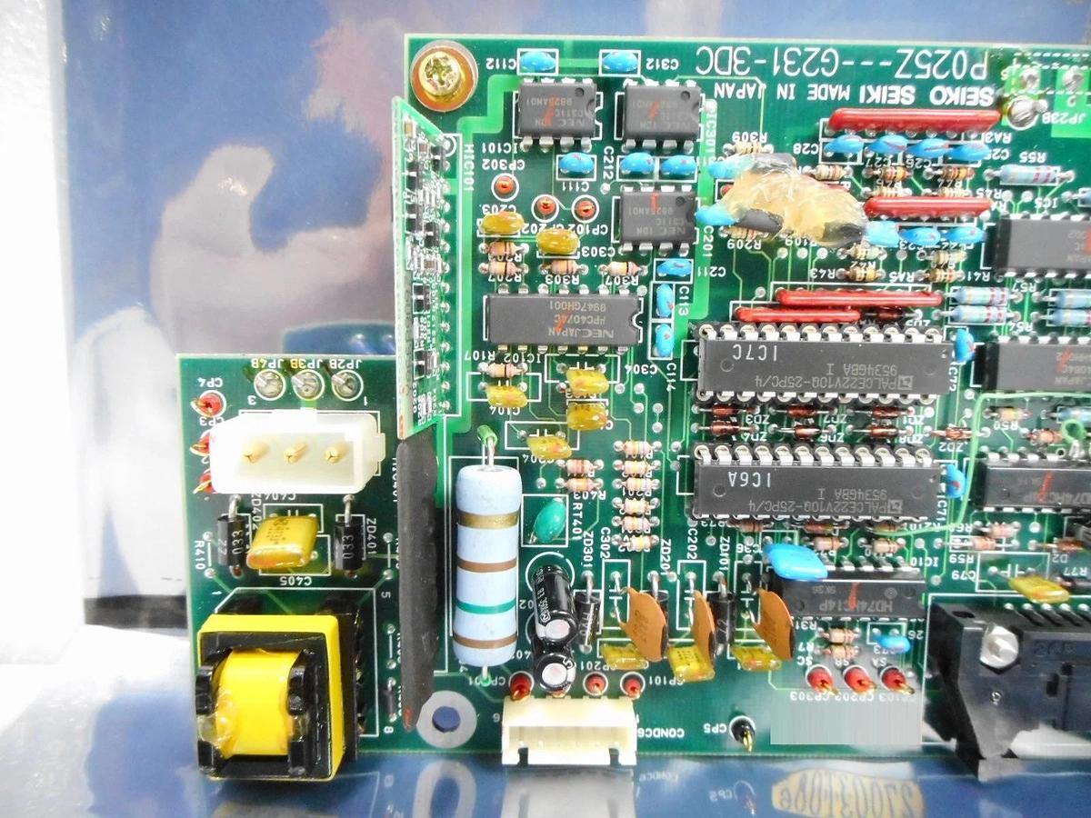 Used Seiko Seiki P025Z---G231-3DC Processor Board PCB Untested AS-IS