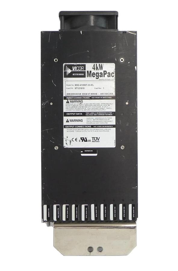 Used Vicor MX2-410507-33-EL Power Supply Module 4kW MegaPac Working Surplus