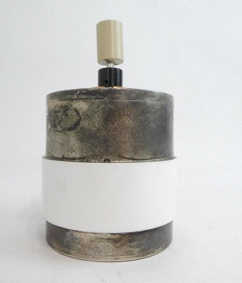 Used Meiden 12100046-00 12100044-00 Vacuum Variable Capacitor Lot of 2 Working
