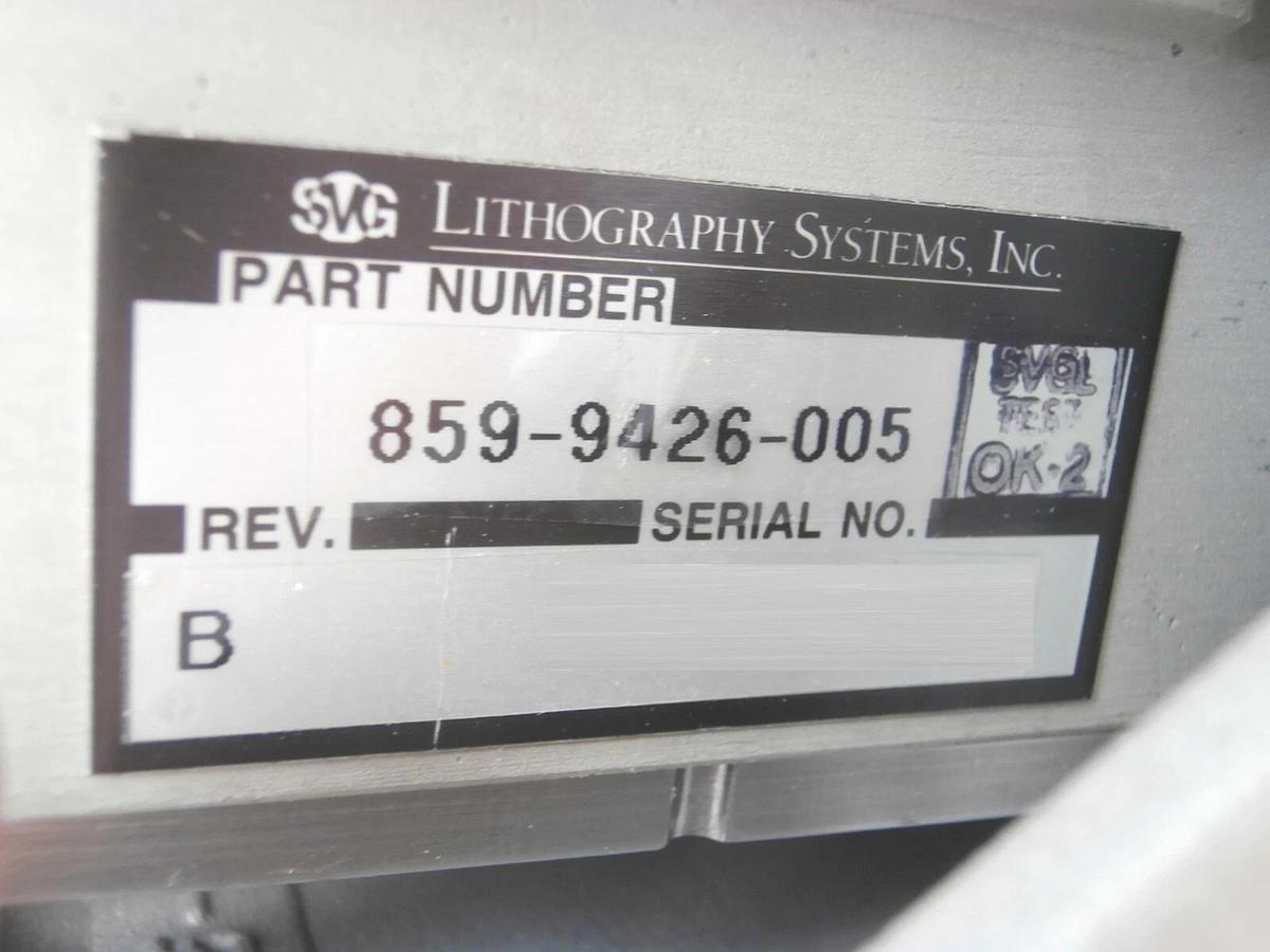 Used SVG Silicon Valley Group 859-9426-005 Wafer Inspection Stage Working Surplus