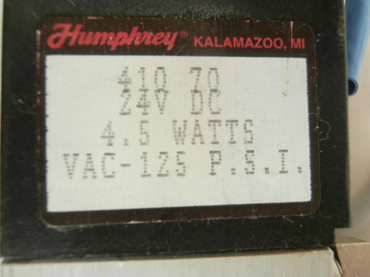 Used Edwards NGW415000 Pneumatic Vacuum Gate Valve Humphrey 410 70 Working Surplus