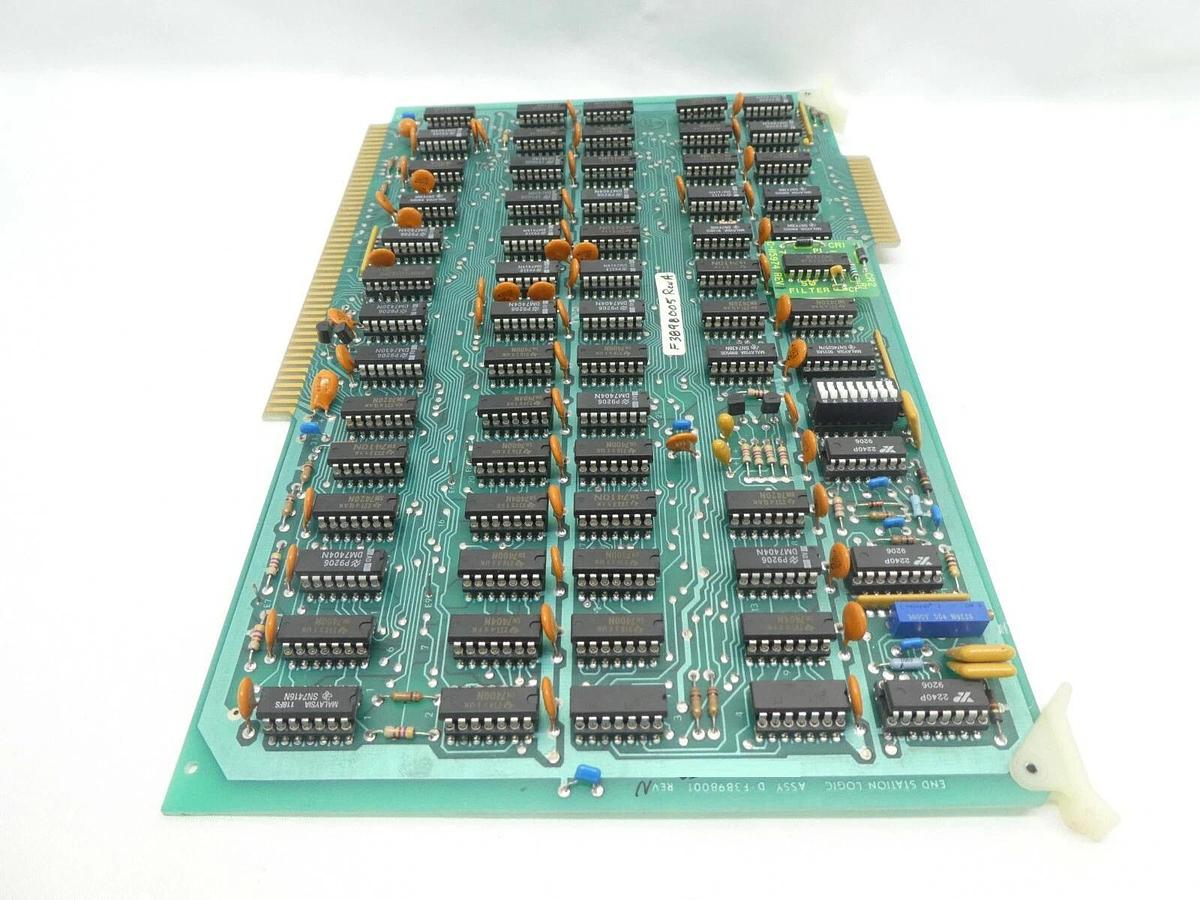 Used Varian Semiconductor F3898005 End Station Logic PCB Card Rev. A D-F3898001 Spare