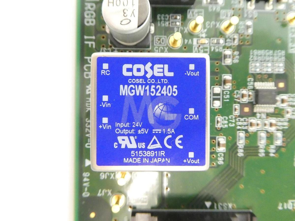 TEL Tokyo Electron D180-000071-V1 RGB IF PCB Assembly TTLE64-12 Working