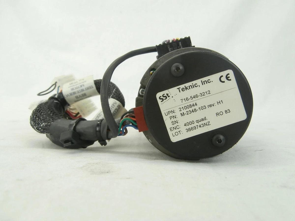 Used Teknic M-2348-103 Servo Motor 4000 Quad SSt Delta Design 2100844 Summit ATC Used
