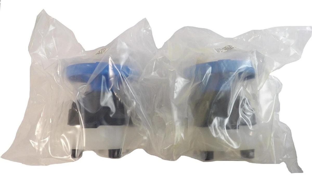 Used Agru AE0400407 40mm Manual Diaphragm Valve PVDF UHP Lot of 2 New Surplus