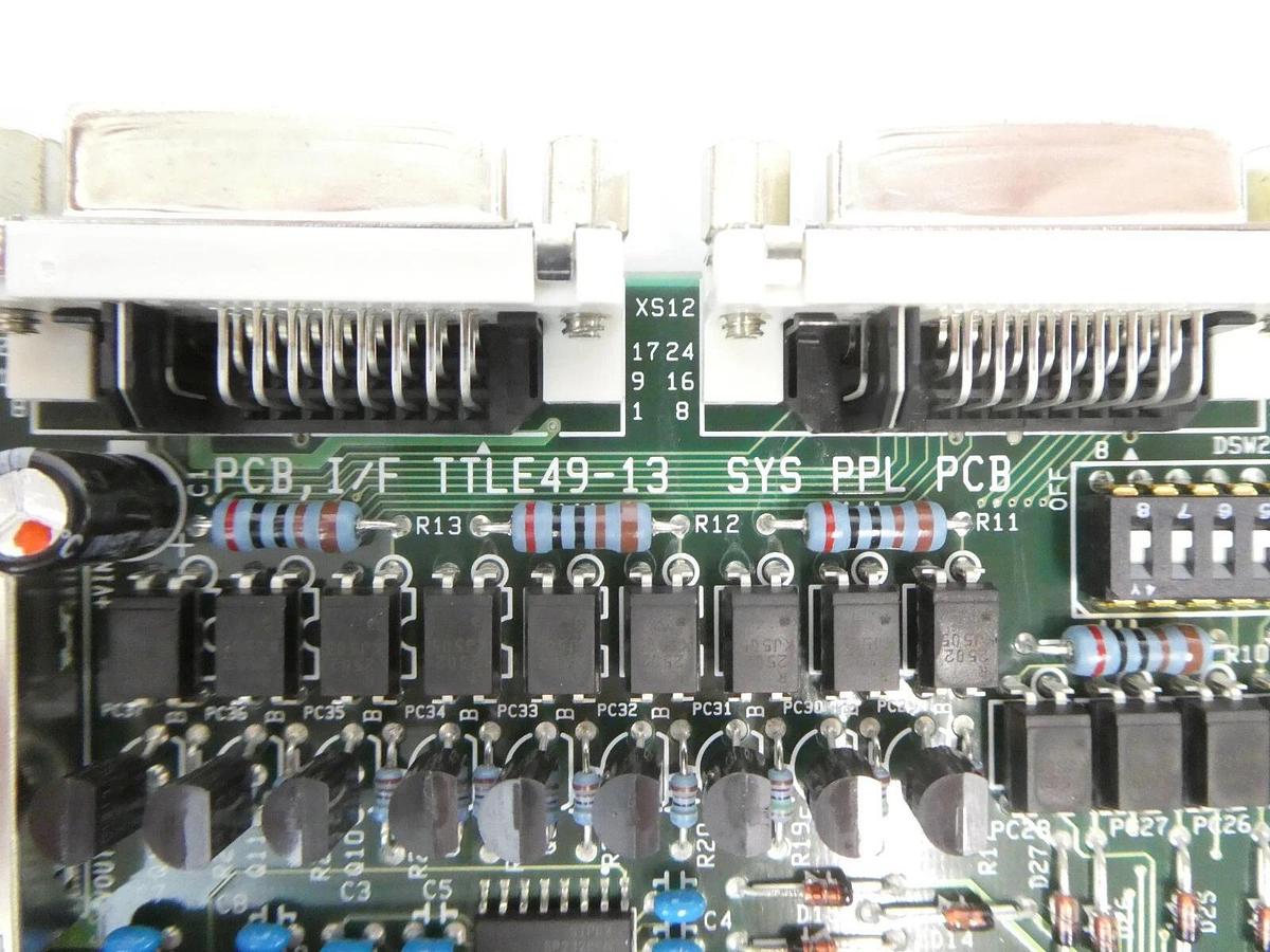 Tokyo Electron D180-000075-V1 Interface PCB I/F TTLE49-13 SYS PPL New Surplus