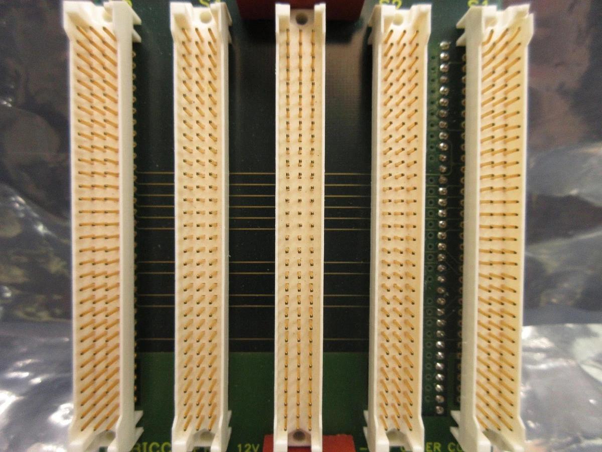 Used BICC VERO 243-39122C VME I/O Channel Backplane Board PCB Ultratech Stepper Used