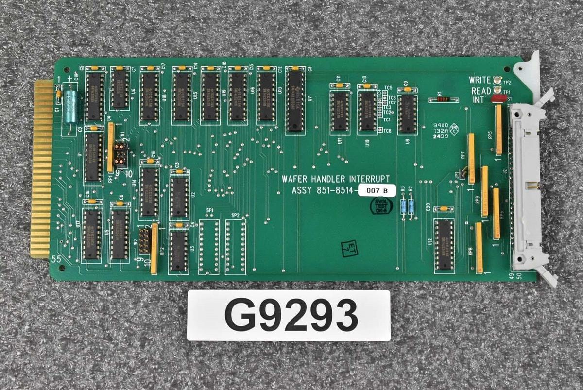 Used SVG 851-8514-007 PCB Wafer Handler Interrupt