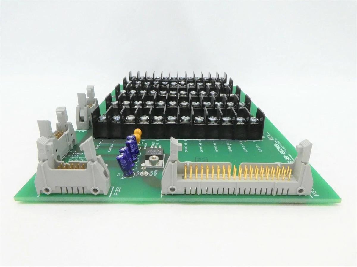 Used SVG Silicon Valley Group 99-80205-01 SYS90 System I/O PCB Rev. F 90S Working
