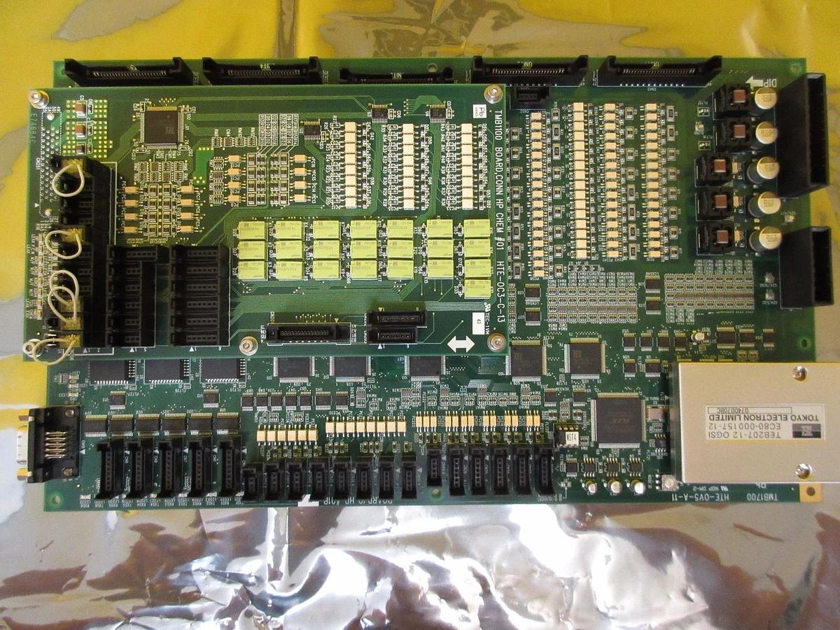 Used TEL Tokyo Electron HTE-OV5-A-11 HP #01 HTE-0C3-C-13 PCB Board Lithius Used