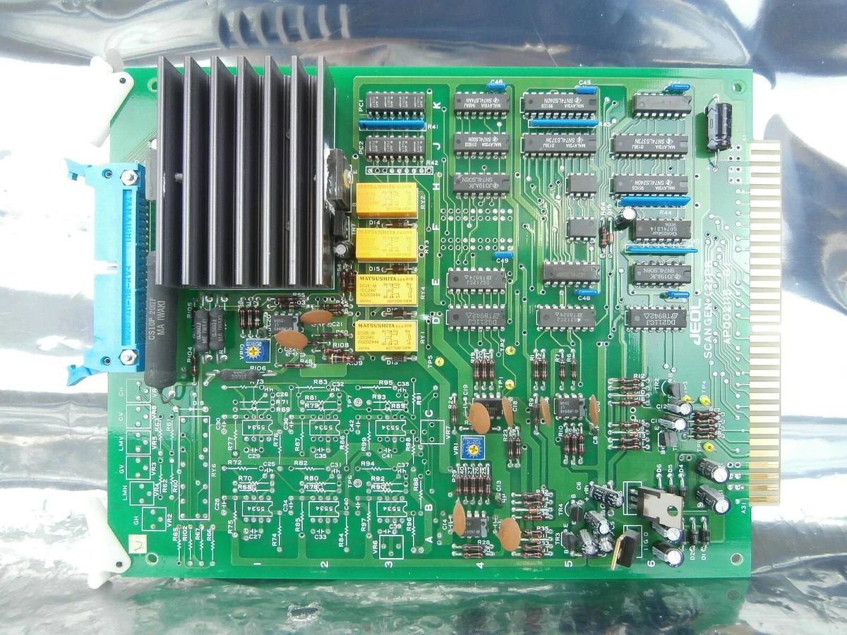 Used JEOL AP002115-01 Processor Board PCB Card SCAN GEN(2)PB TN JSM-6400F Used
