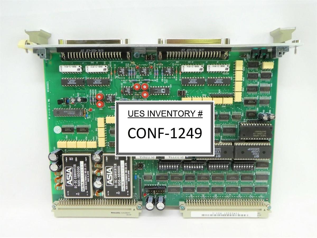 Used Tachibana Tectron TVME6001 Processor PCB Card Rev. C JEOL JWS-2000 Working